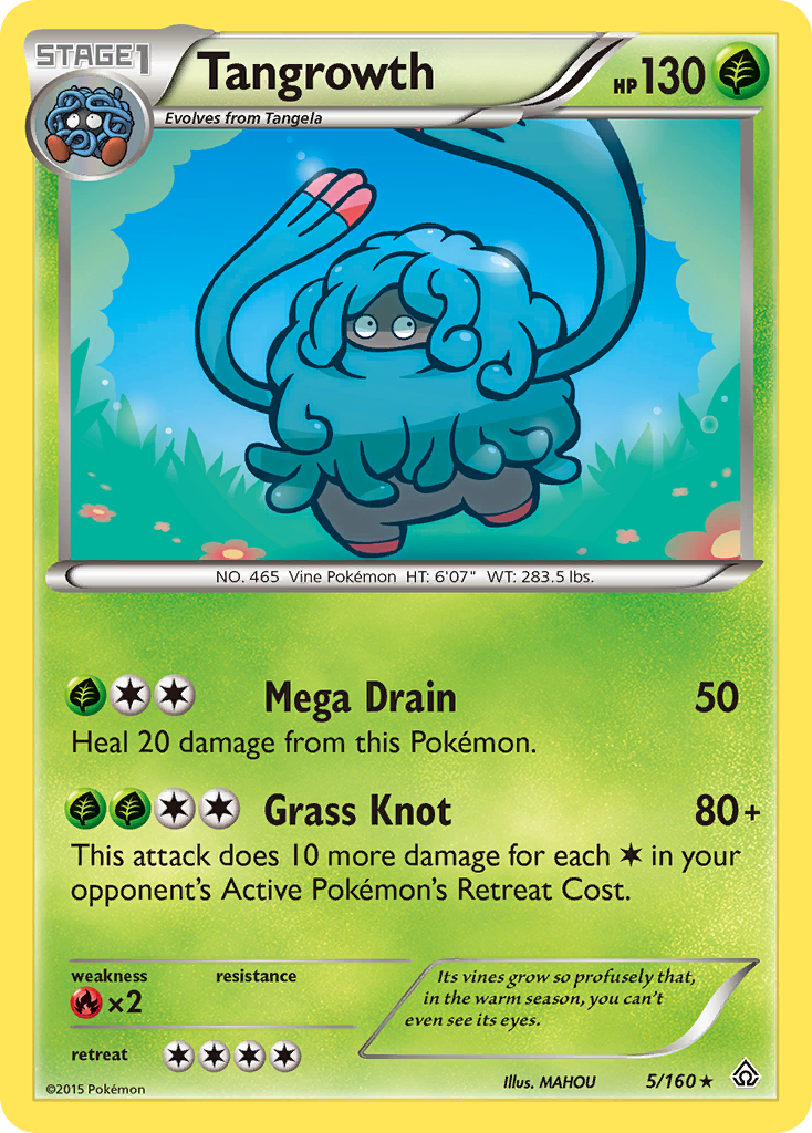 Tangrowth (5/160) [XY: Primal Clash] | Enigma On Main