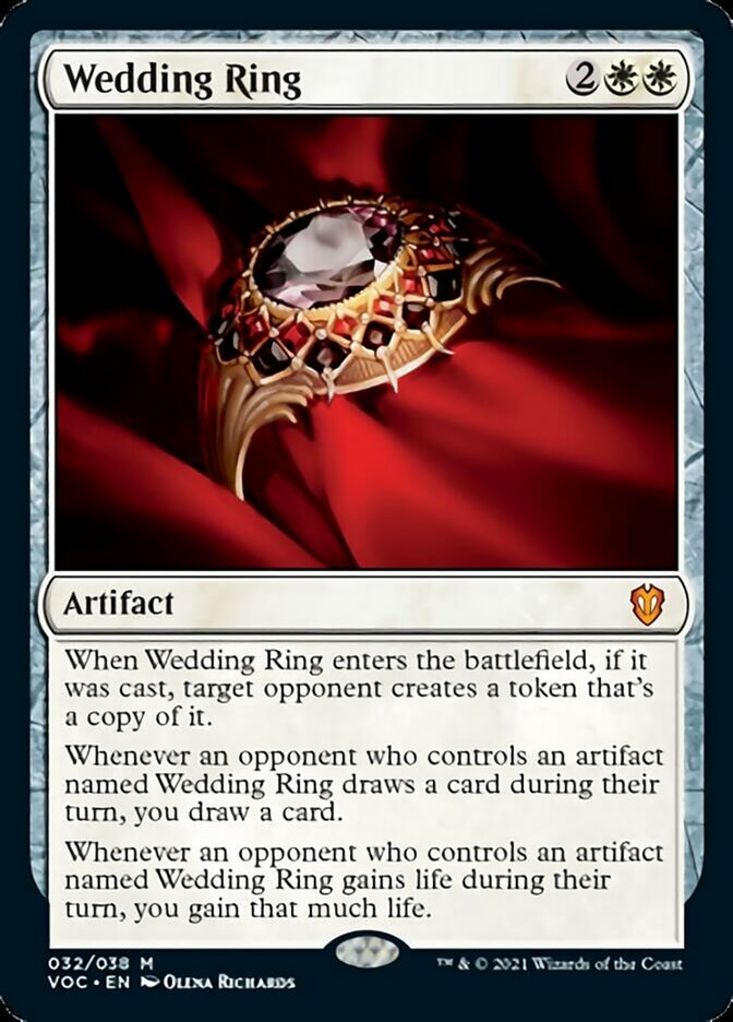 Wedding Ring [Innistrad: Crimson Vow Commander] | Enigma On Main