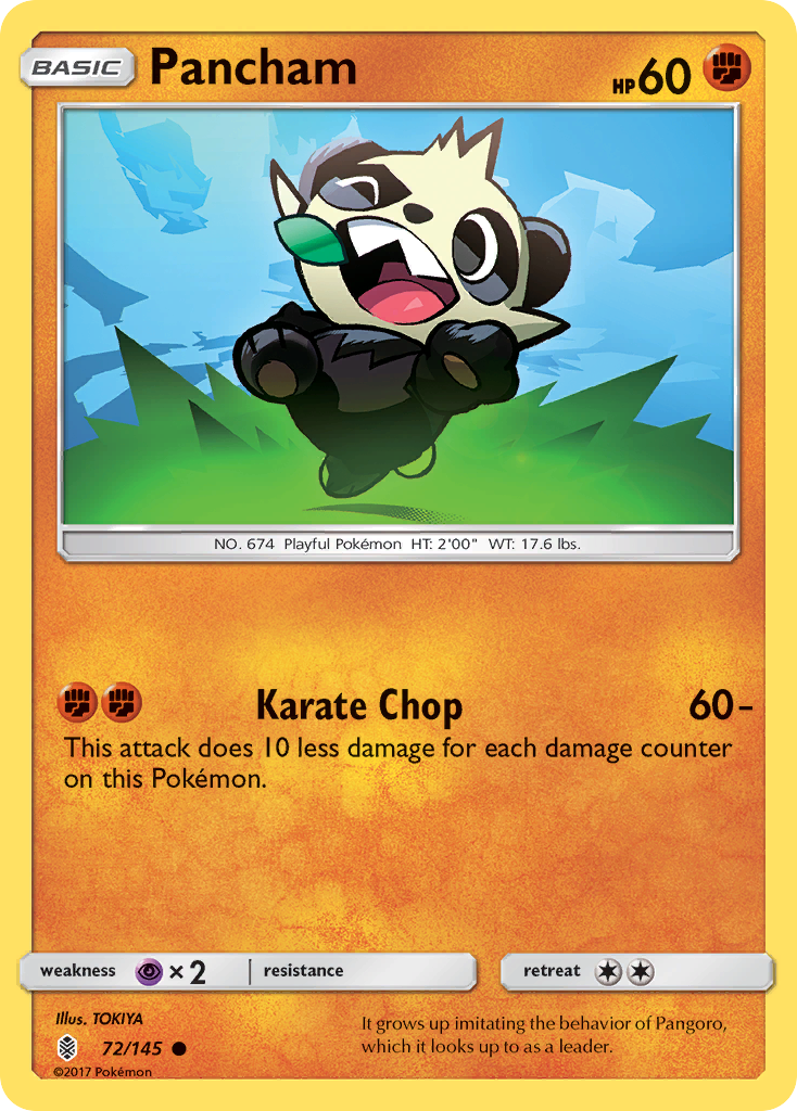 Pancham (72/145) [Sun & Moon: Guardians Rising] | Enigma On Main