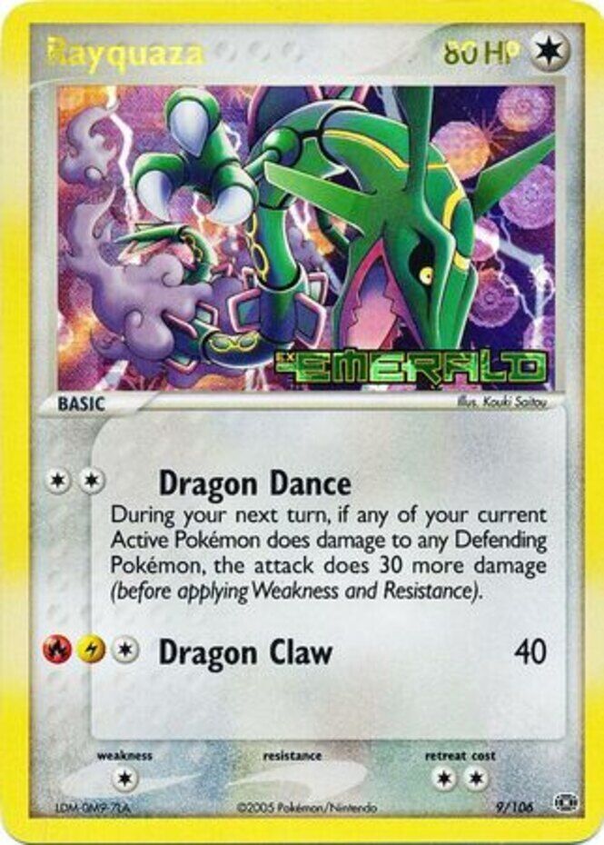 Rayquaza (9/106) (Stamped) [EX: Emerald] | Enigma On Main