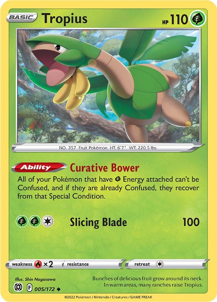 Tropius (005/172) [Sword & Shield: Brilliant Stars] | Enigma On Main