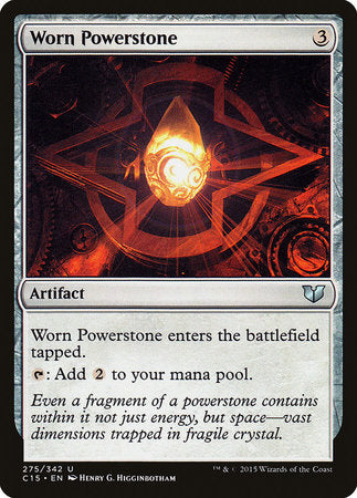 Worn Powerstone [Commander 2015] | Enigma On Main