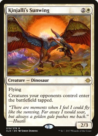 Kinjalli's Sunwing [Ixalan Promos] | Enigma On Main