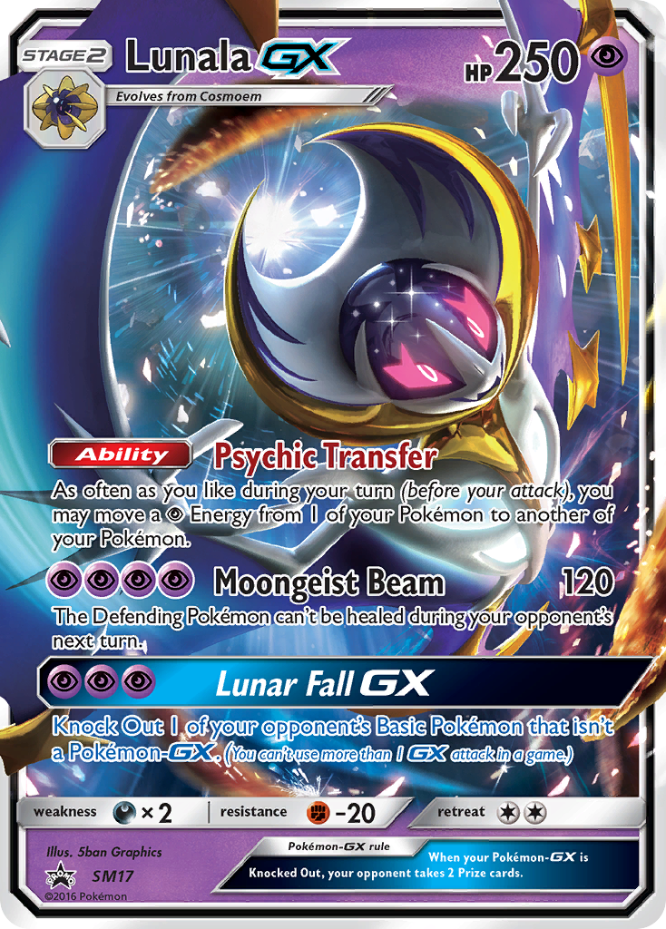 Lunala GX (SM17) [Sun & Moon: Black Star Promos] | Enigma On Main