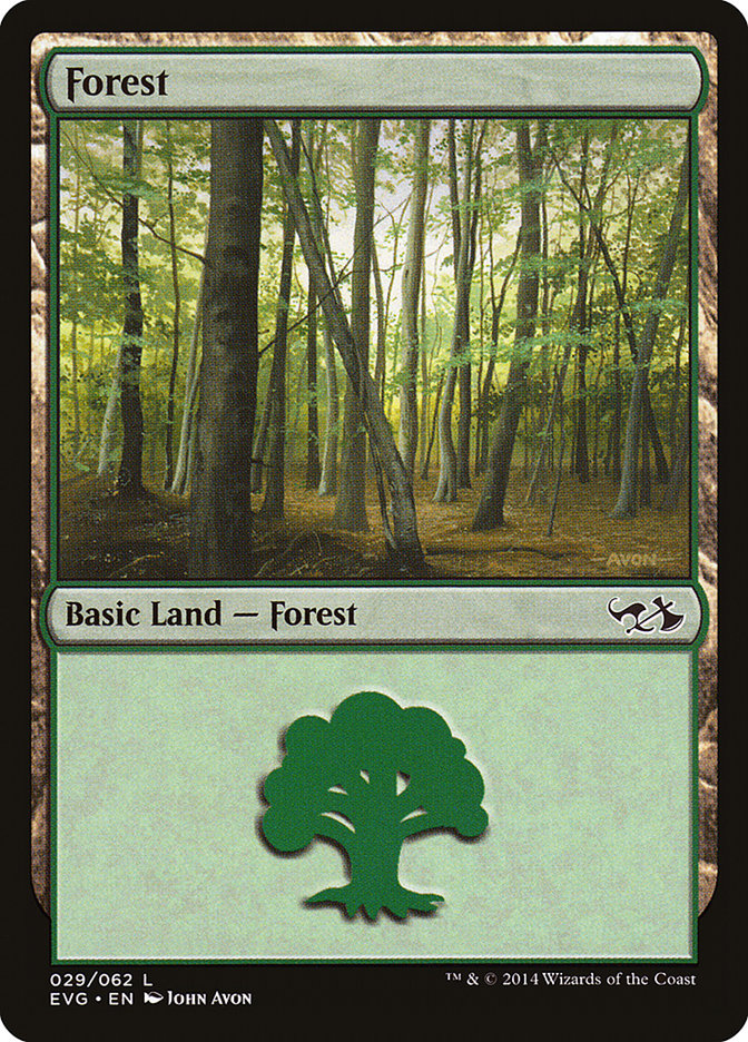 Forest (29) (Elves vs. Goblins) [Duel Decks Anthology] | Enigma On Main