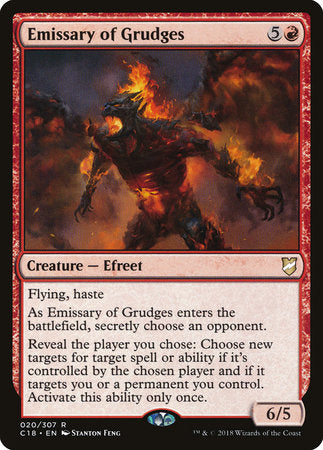 Emissary of Grudges [Commander 2018] | Enigma On Main