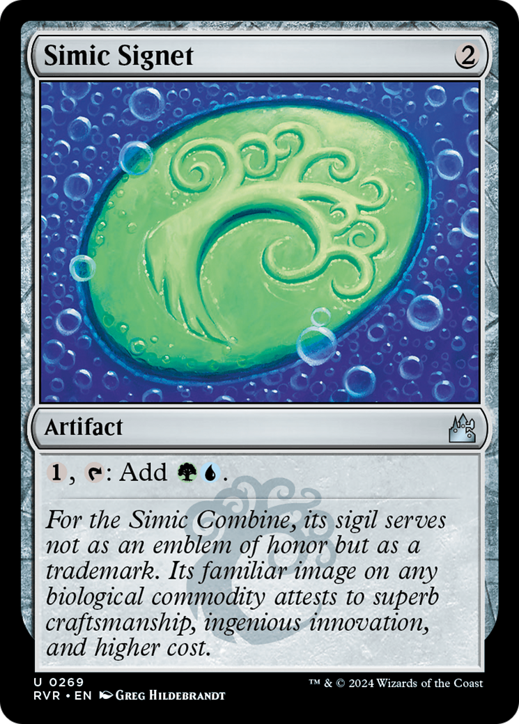 Simic Signet [Ravnica Remastered] | Enigma On Main