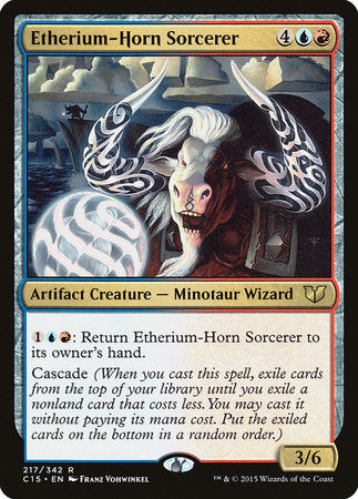 Etherium-Horn Sorcerer [Commander 2015] | Enigma On Main