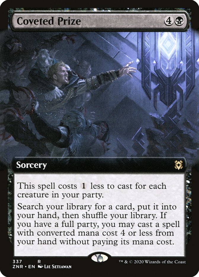 Coveted Prize (Extended Art) [Zendikar Rising] | Enigma On Main