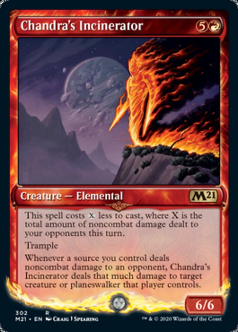 Chandra's Incinerator (Showcase) [Core Set 2021] | Enigma On Main