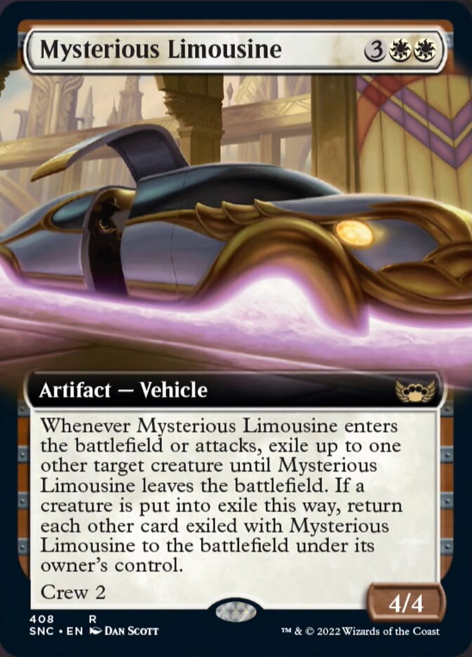 Mysterious Limousine (Extended Art) [Streets of New Capenna] | Enigma On Main