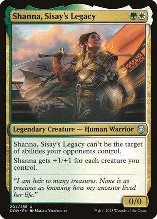 Shanna, Sisay's Legacy [Dominaria] | Enigma On Main