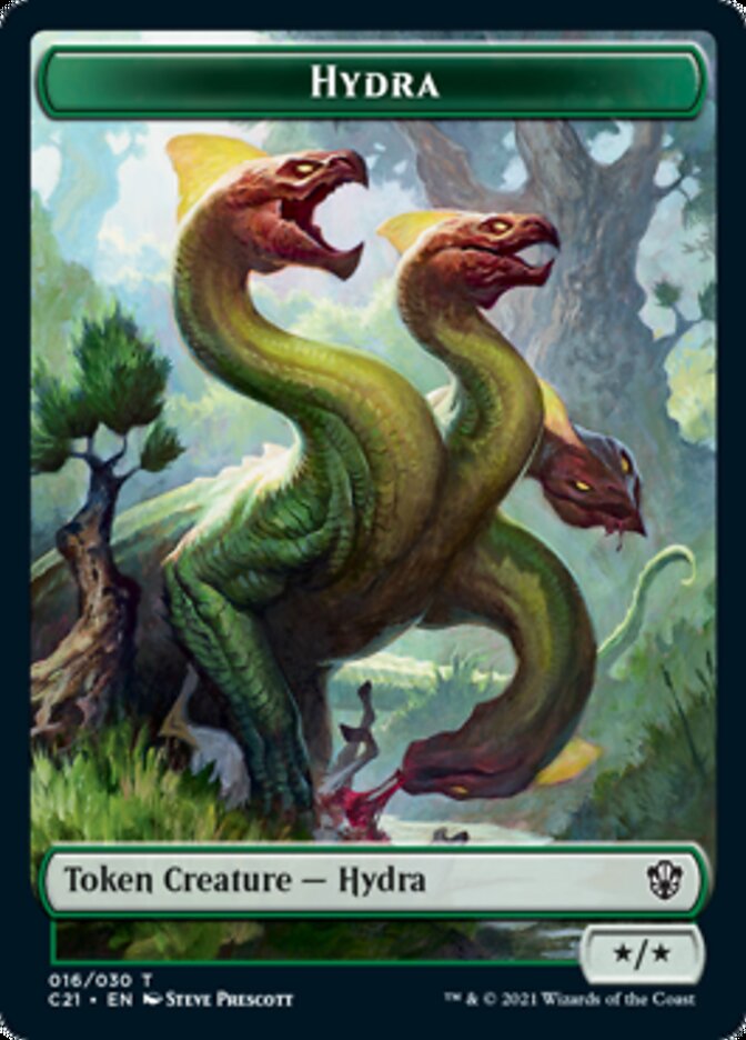 Hydra // Boar Token [Commander 2021 Tokens] | Enigma On Main