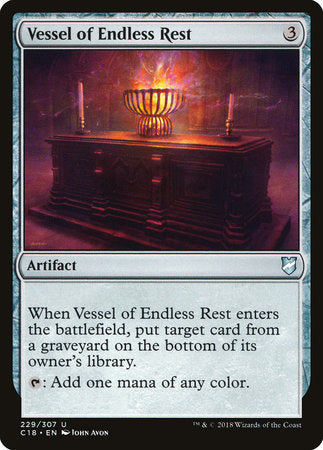 Vessel of Endless Rest [Commander 2018] | Enigma On Main