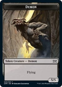 Demon // Squirrel Double-sided Token [Double Masters Tokens] | Enigma On Main