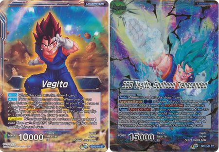 Vegito // SSB Vegito, Godhood Transcended (Starter Deck Exclusive) (SD12-01) [Rise of the Unison Warrior] | Enigma On Main