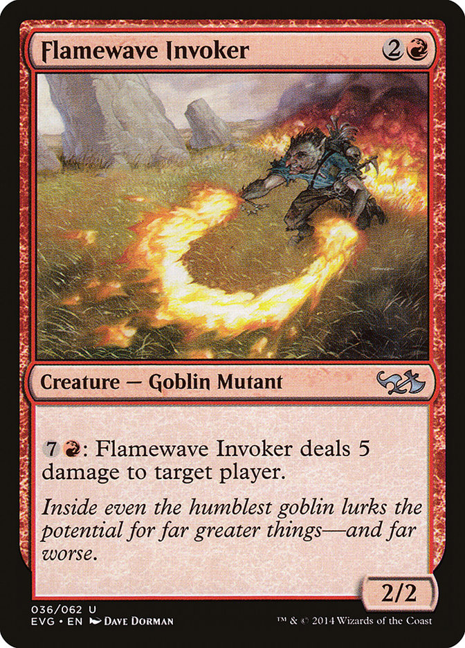 Flamewave Invoker (Elves vs. Goblins) [Duel Decks Anthology] | Enigma On Main