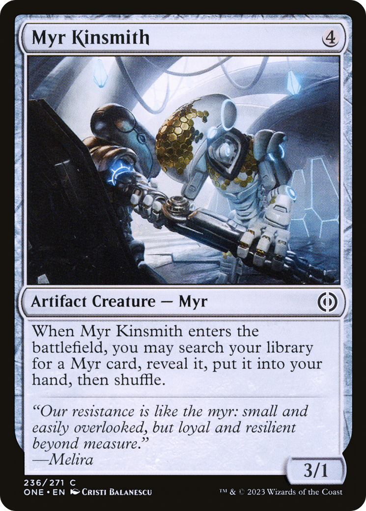 Myr Kinsmith [Phyrexia: All Will Be One] | Enigma On Main