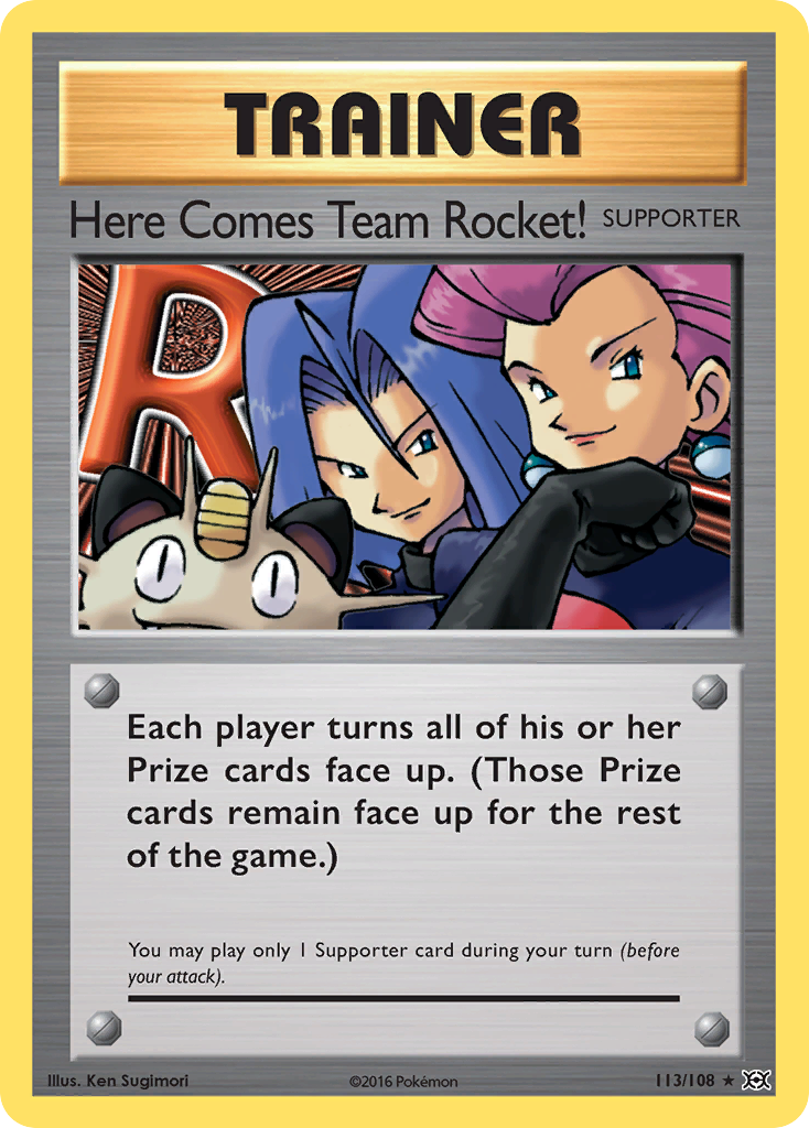 Here Comes Team Rocket! (113/108) [XY: Evolutions] | Enigma On Main