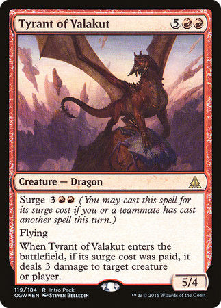 Tyrant of Valakut [Oath of the Gatewatch Promos] | Enigma On Main