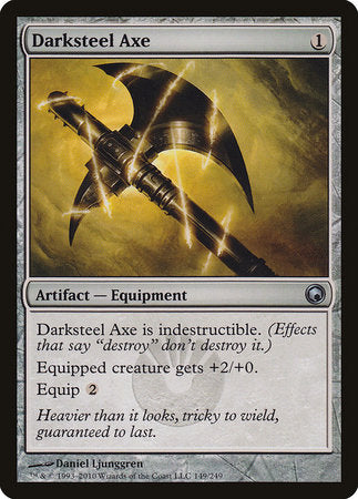 Darksteel Axe [Scars of Mirrodin] | Enigma On Main