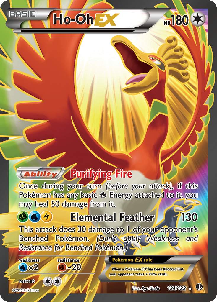 Ho-Oh EX (121/122) [XY: BREAKpoint] | Enigma On Main