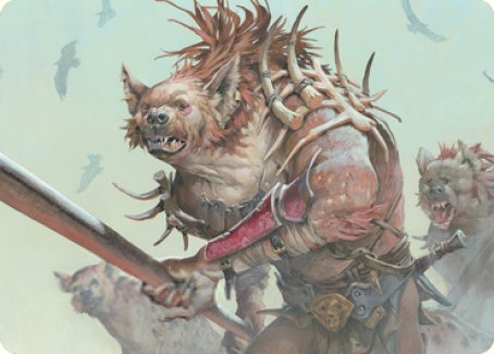 Gnoll Art Card [Dungeons & Dragons: Adventures in the Forgotten Realms Art Series] | Enigma On Main