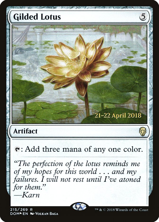 Gilded Lotus  [Dominaria Prerelease Promos] | Enigma On Main