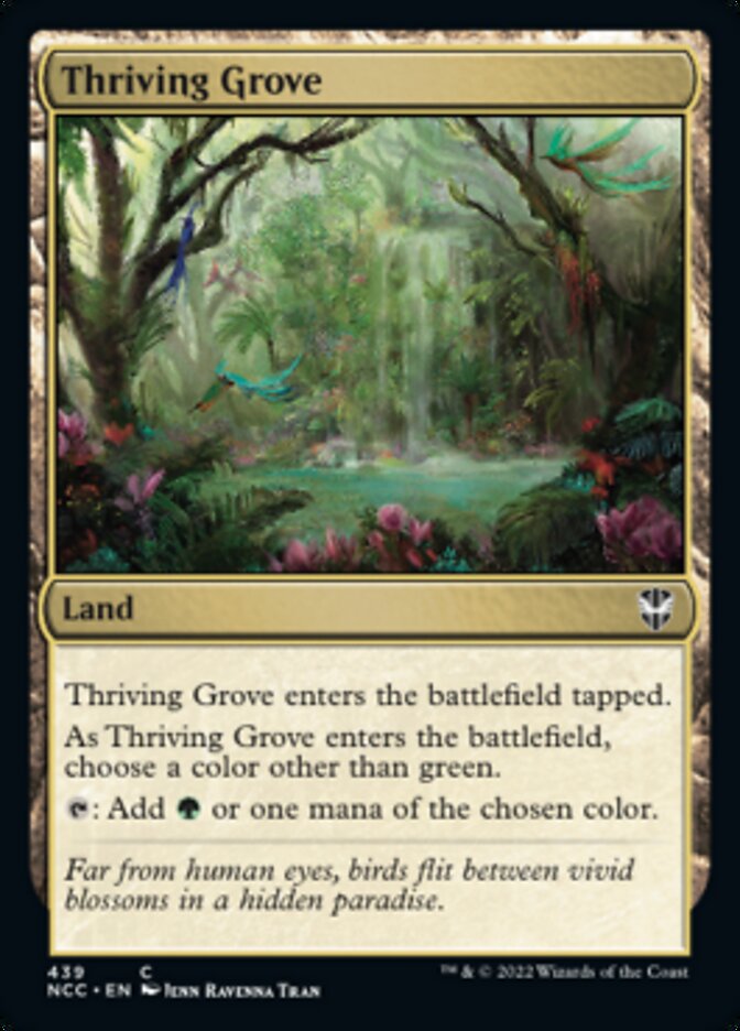 Thriving Grove [Streets of New Capenna Commander] | Enigma On Main