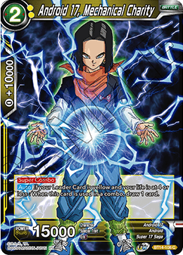 Android 17, Mechanical Charity (BT14-108) [Cross Spirits] | Enigma On Main