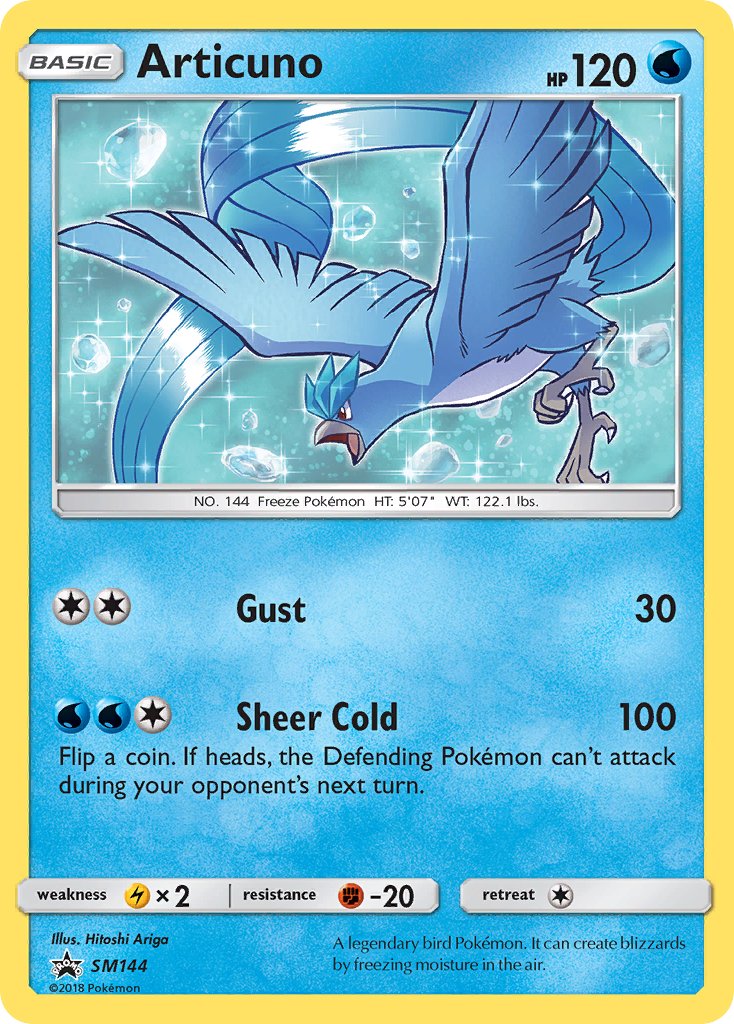 Articuno (SM144) [Sun & Moon: Black Star Promos] | Enigma On Main