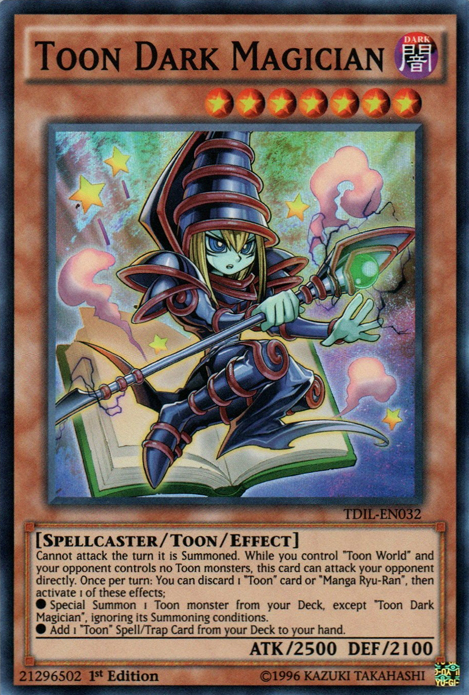 Toon Dark Magician [TDIL-EN032] Super Rare | Enigma On Main