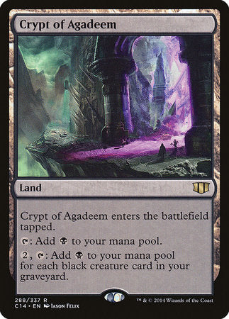 Crypt of Agadeem [Commander 2014] | Enigma On Main