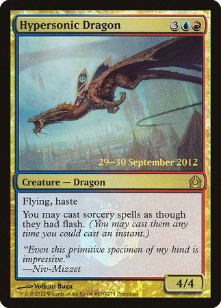 Hypersonic Dragon [Return to Ravnica Promos] | Enigma On Main