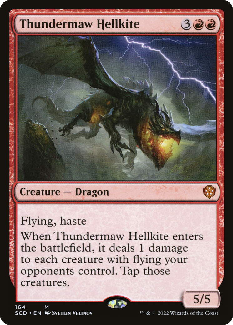 Thundermaw Hellkite [Starter Commander Decks] | Enigma On Main