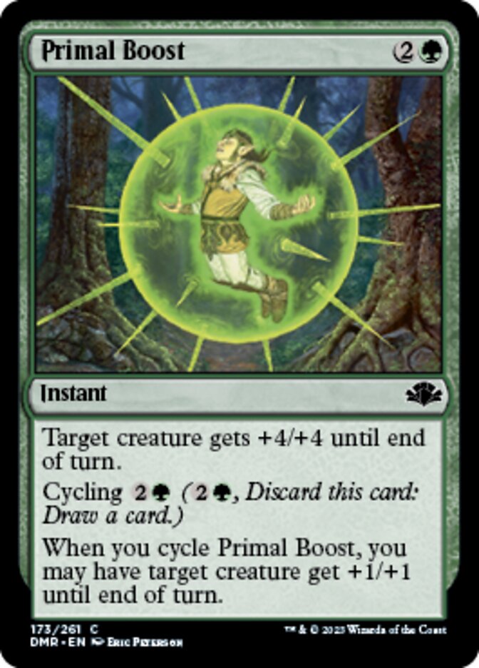 Primal Boost [Dominaria Remastered] | Enigma On Main
