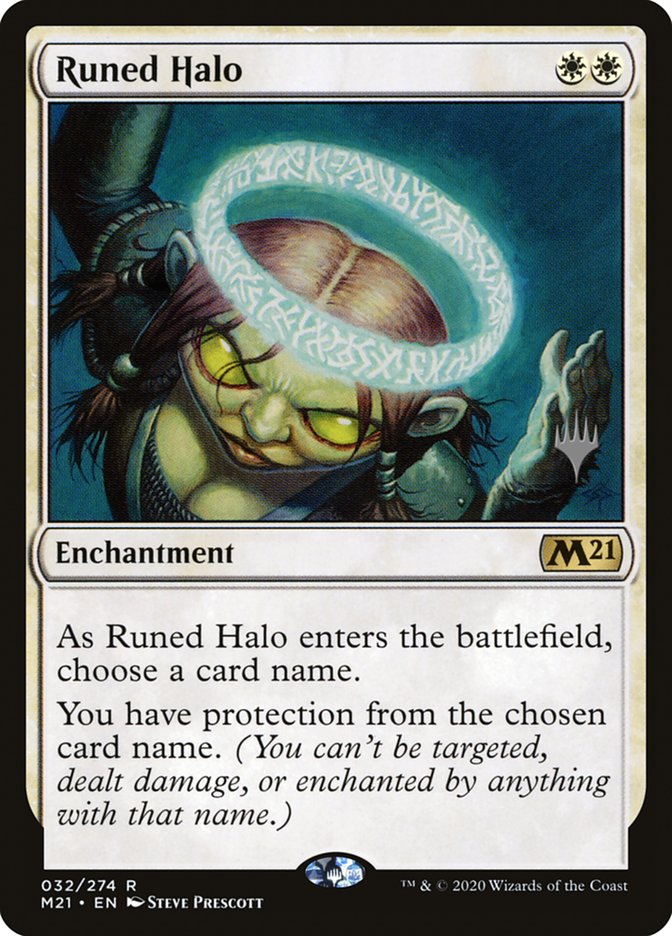 Runed Halo (Promo Pack) [Core Set 2021 Promos] | Enigma On Main