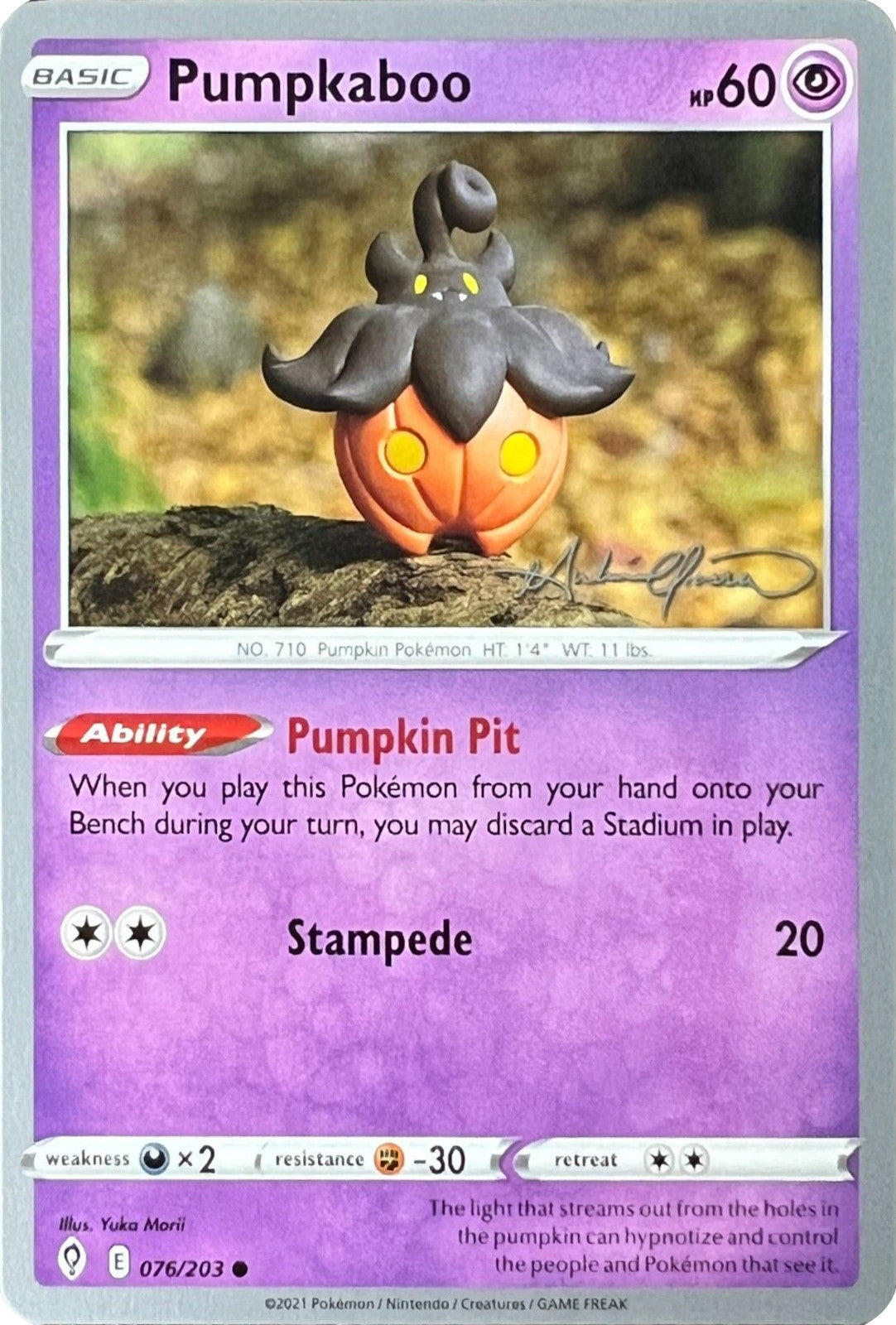 Pumpkaboo (076/203) (The Shape of Mew - Andre Chiasson) [World Championships 2022] | Enigma On Main