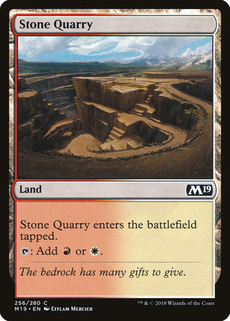 Stone Quarry [Core Set 2019] | Enigma On Main