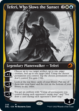 Teferi, Who Slows the Sunset [Innistrad: Double Feature] | Enigma On Main