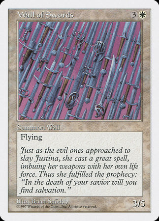 Wall of Swords [Fifth Edition] | Enigma On Main