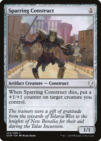 Sparring Construct [Dominaria] | Enigma On Main