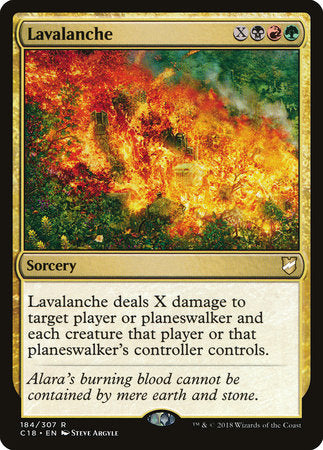 Lavalanche [Commander 2018] | Enigma On Main