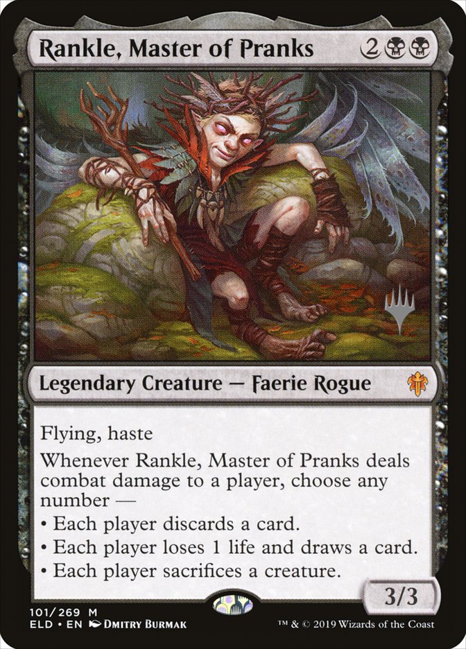 Rankle, Master of Pranks (Promo Pack) [Throne of Eldraine Promos] | Enigma On Main