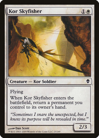 Kor Skyfisher [Zendikar] | Enigma On Main