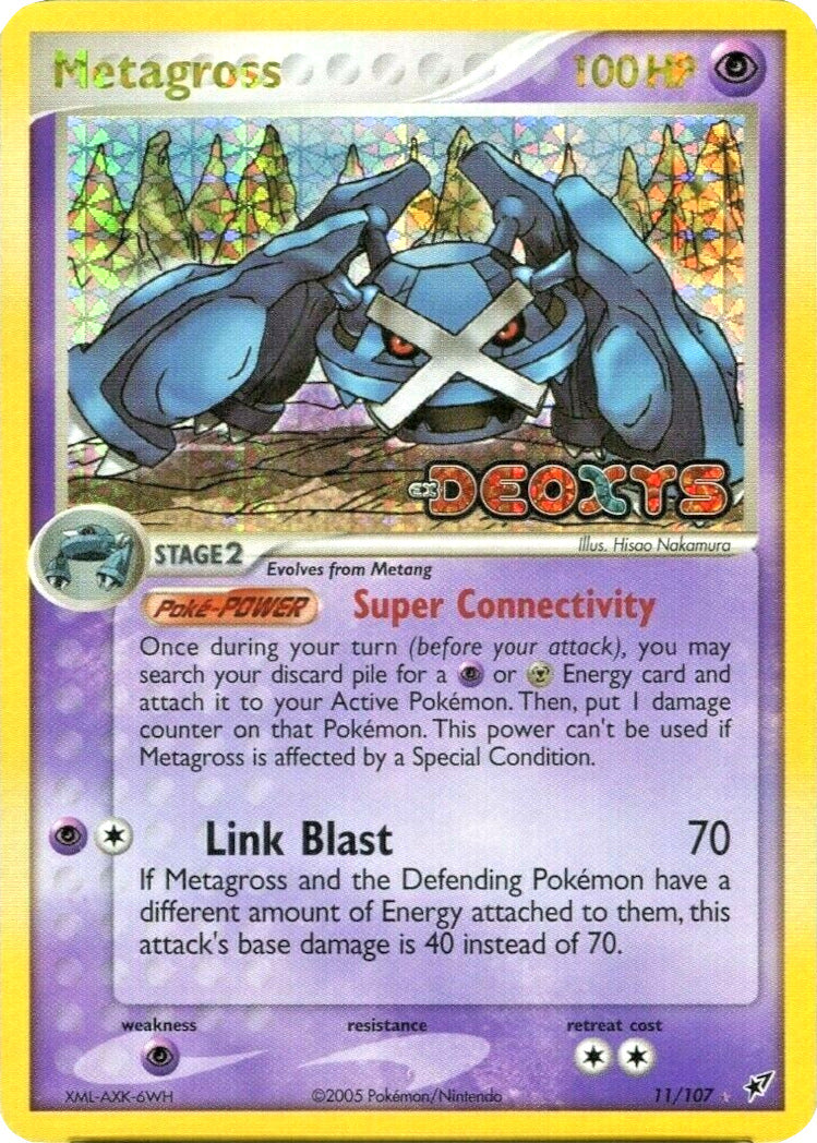 Metagross (11/107) (Stamped) [EX: Deoxys] | Enigma On Main