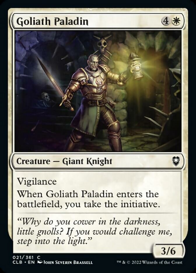 Goliath Paladin [Commander Legends: Battle for Baldur's Gate] | Enigma On Main