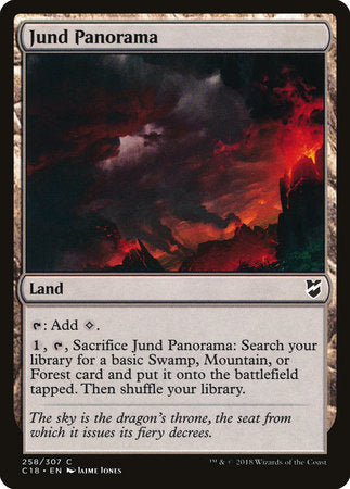 Jund Panorama [Commander 2018] | Enigma On Main