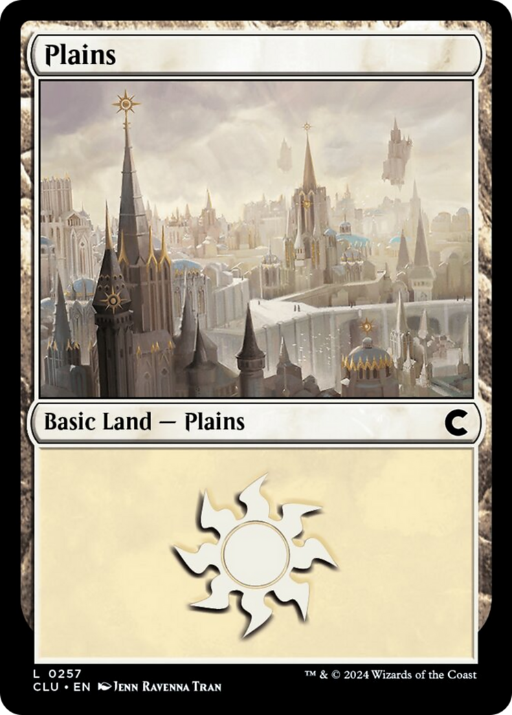 Plains (0257) [Ravnica: Clue Edition] | Enigma On Main