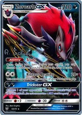 Zoroark GX (53/73) (Victory Map - Robin Schulz) [World Championships 2018] | Enigma On Main